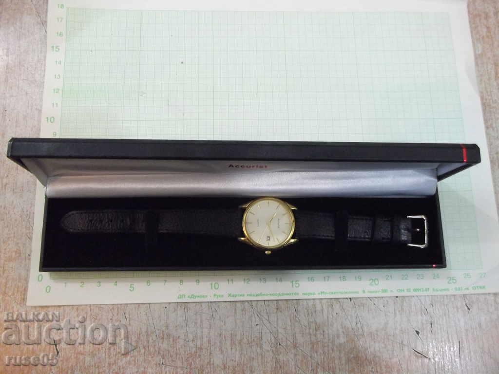 Quartz "Accurist" ρολόι με λουρί εργασίας με τιμή 30.00 BGN | € 15.34 Quartz "Accurist" ρολόι με λουρί εργασίας με τιμή 30.00 BGN | € 15.34
