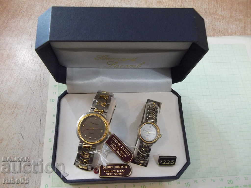 "Bernard Lacomb" watches complete with quartz new chains with price 300.00 BGN | € 153.39 "Bernard Lacomb" watches complete with quartz new chains with price 300.00 BGN | € 153.39