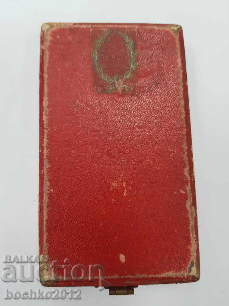 Βουλγαρικό βασιλικό κουτί για το Τάγμα της Στρατιωτικής Αξίας Vst. - 5 Βουλγαρικό βασιλικό κουτί για το Τάγμα της Στρατιωτικής Αξίας Vst. - 5