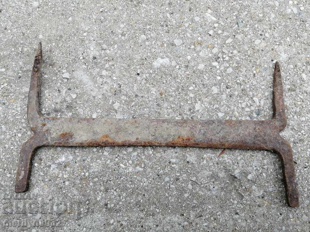 Old wrought iron scraper, wrought iron, primitive - 6 Old wrought iron scraper, wrought iron, primitive - 6