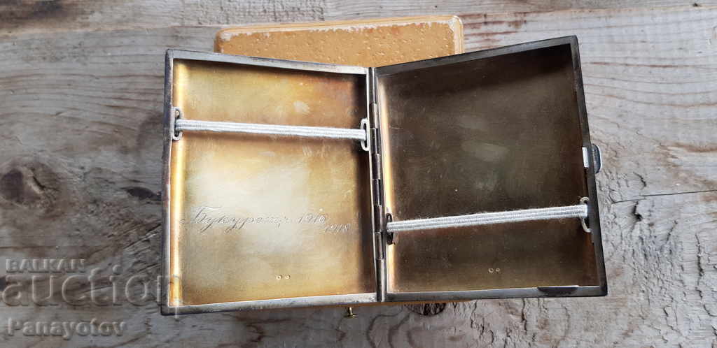 Snuffbox silver prize enamel turtle inscription Bucharest - 5 Snuffbox silver prize enamel turtle inscription Bucharest - 5