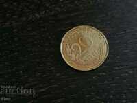 Monedă - Franța - 20 centimes | 1987