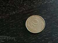Монета - Франция - 10 сентима | 1968г.