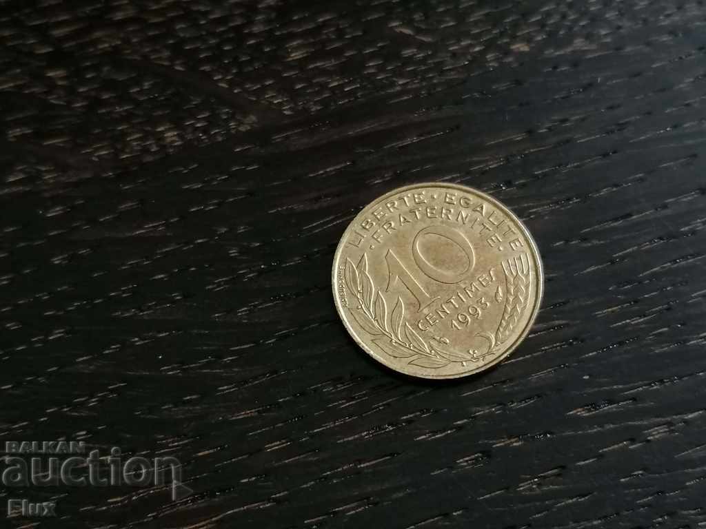 Coin - France - 10 centimes | 1993