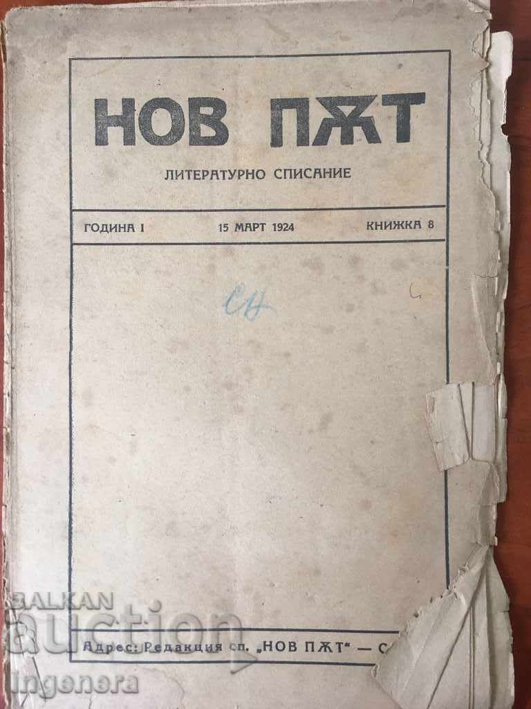 REVISTA NOU PĂT - CĂRTICICĂ 8 - 1924