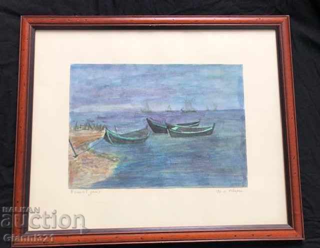 An old painting by Nikolay Izvarin with price 220.00 BGN | € 112.48 An old painting by Nikolay Izvarin with price 220.00 BGN | € 112.48