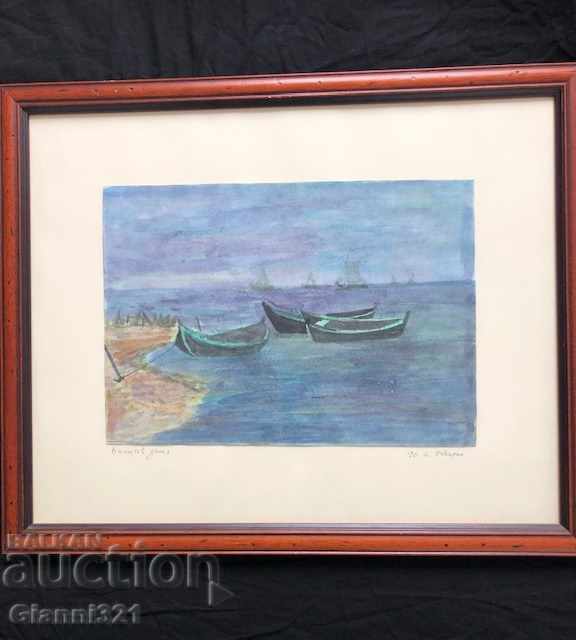 An old painting by Nikolay Izvarin An old painting by Nikolay Izvarin