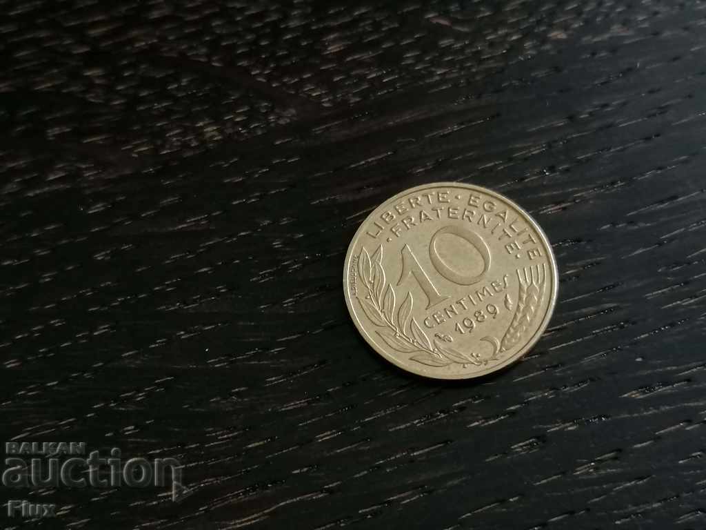 Coin - France - 10 centimes | 1989