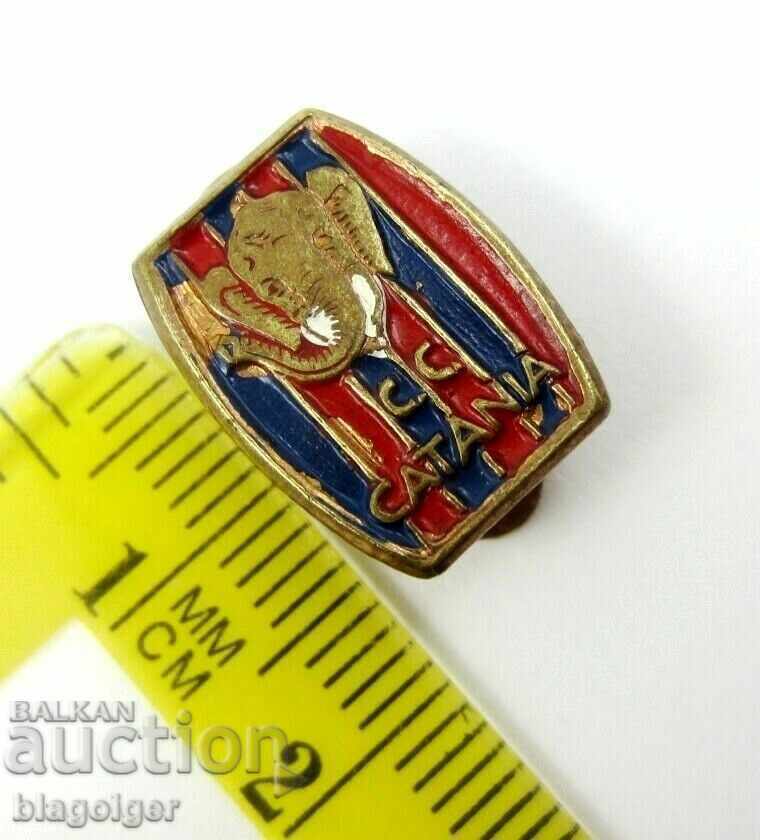 Auction OLD SOCCER BADGE-CATANIA ITALY-BUTTONELLA Auction OLD SOCCER BADGE-CATANIA ITALY-BUTTONELLA