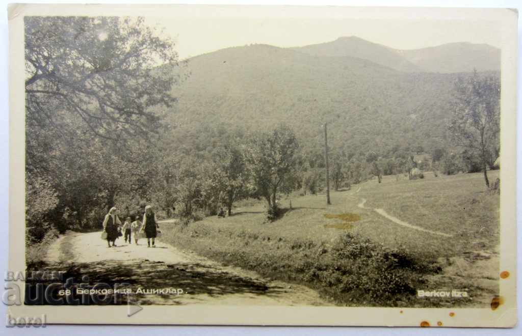 OLD POSTAL CARD-BERKOVITSA-ASHIKLAR-1951 with price 3.00 BGN | € 1.53 OLD POSTAL CARD-BERKOVITSA-ASHIKLAR-1951 with price 3.00 BGN | € 1.53