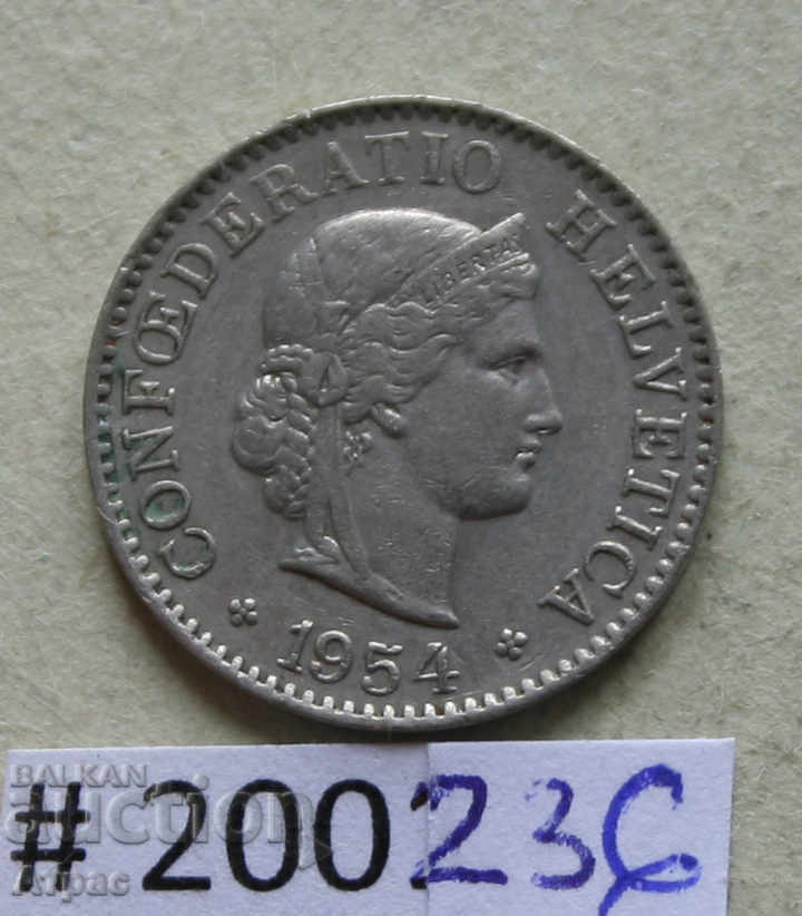 5 рапен 1954  Швейцария с цена € 0.31 | 0.61 лв.