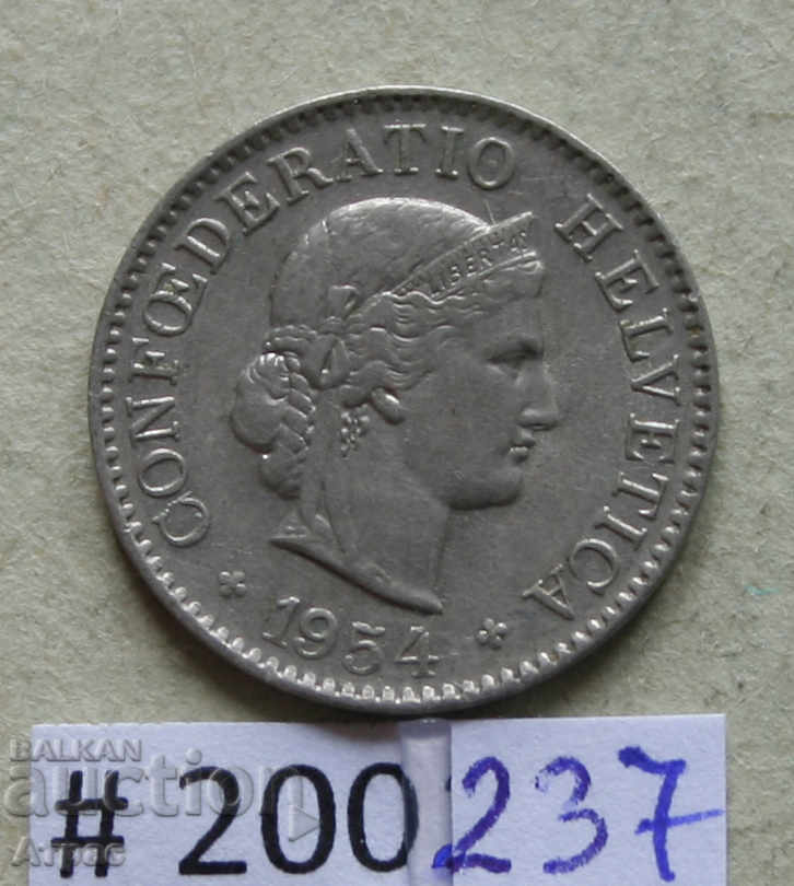 5 рапен 1954  Швейцария с цена € 0.31 | 0.61 лв.
