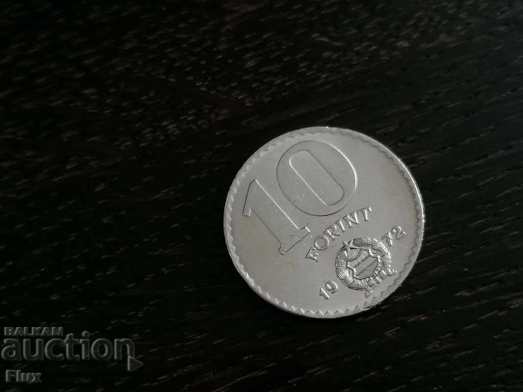 Coin - Hungary - 10 forint | 1972
