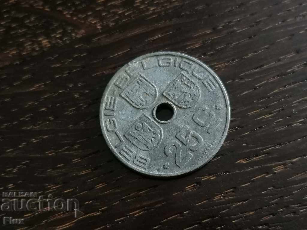 Monedă - Belgia - 25 de cenți | 1946