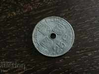 Монета - Белгия - 25 цента | 1946г.