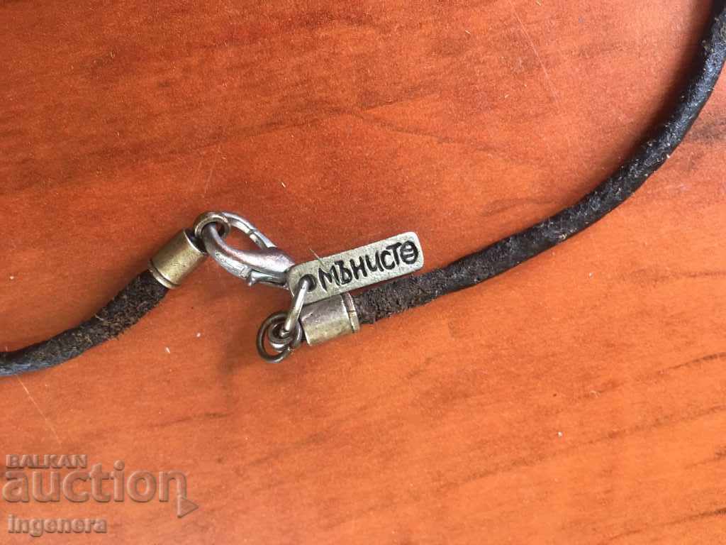 COLIER GHERDAN ȘIRAG ROCKER CRANIU METAL - 5
