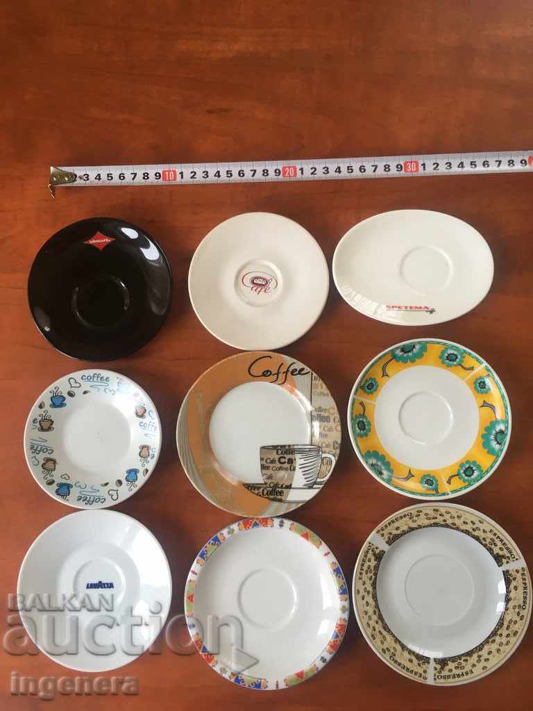PLATE, PLATE SUBJECT TO COLLECTION PORCELAIN-9 PCS