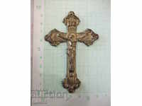 Cruce cu crucifix din bronz - 41,79 gr.