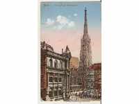 Carte poștală Austria Viena Stephanplatz 1912 *