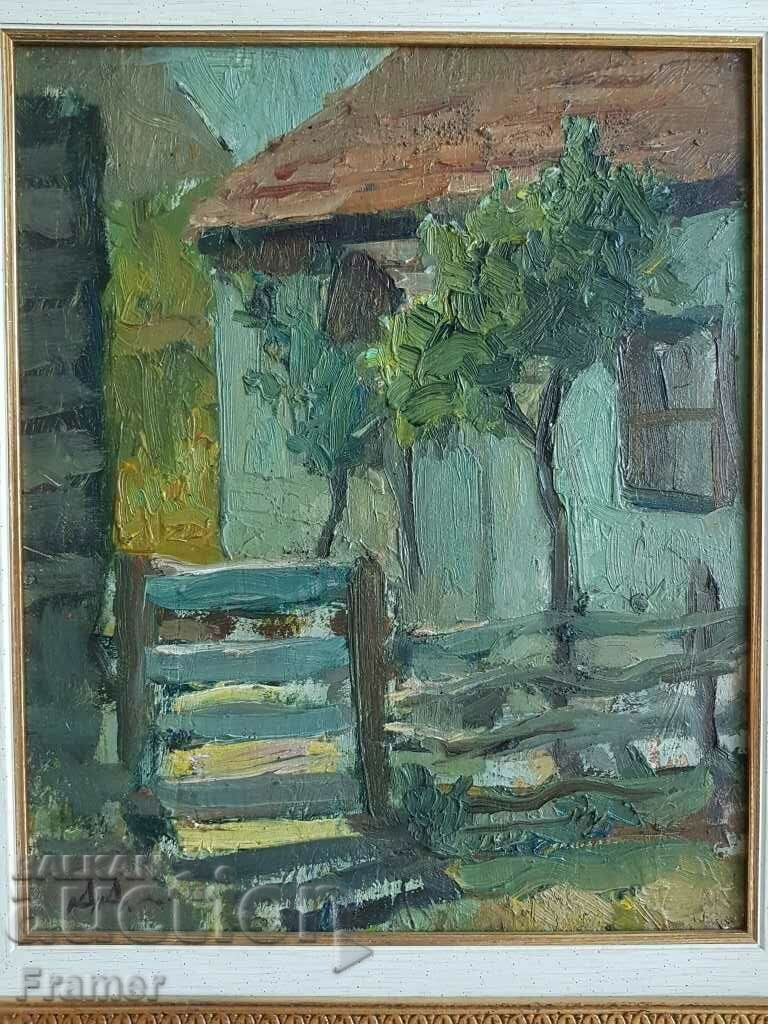 Danail Decev 1891-1962 Sozopol ulei pe pânză Certificat cu preț € 2000.00 | 3911.66 BGN