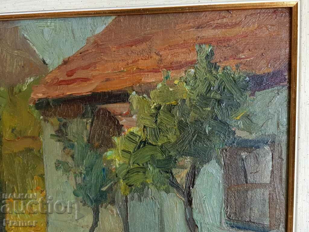 Δημοπρασία Δανιήλ Δετσέφ 1891-1962 Σωζόπολη ελαιογραφία + Πιστοποιητικό Δημοπρασία Δανιήλ Δετσέφ 1891-1962 Σωζόπολη ελαιογραφία + Πιστοποιητικό