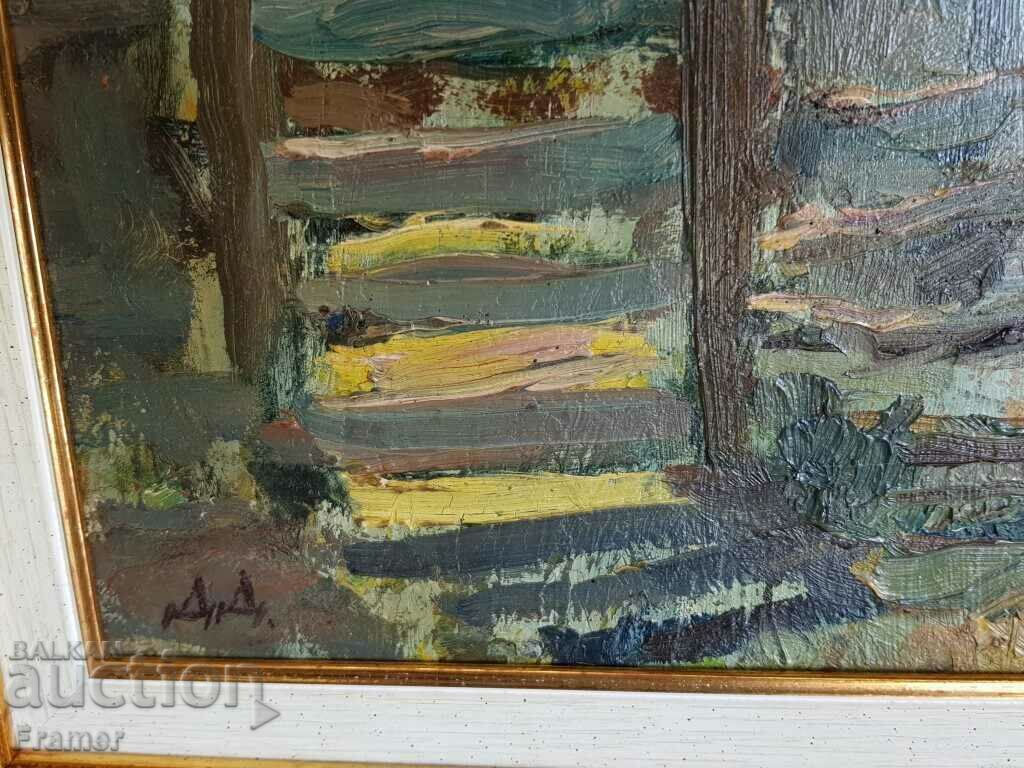 Δανιήλ Δετσέφ 1891-1962 Σωζόπολη ελαιογραφία + Πιστοποιητικό - 5 Δανιήλ Δετσέφ 1891-1962 Σωζόπολη ελαιογραφία + Πιστοποιητικό - 5