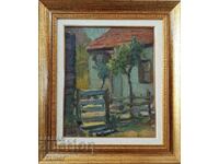 Данаил Дечев 1891-1962 Созопол маслена картина Сертификат
