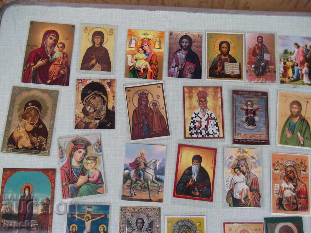 Lot of 39 pcs. church cards with price 20.00 BGN | € 10.23 Lot of 39 pcs. church cards with price 20.00 BGN | € 10.23