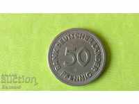 50 pfenig 1949 "G" Γερμανία