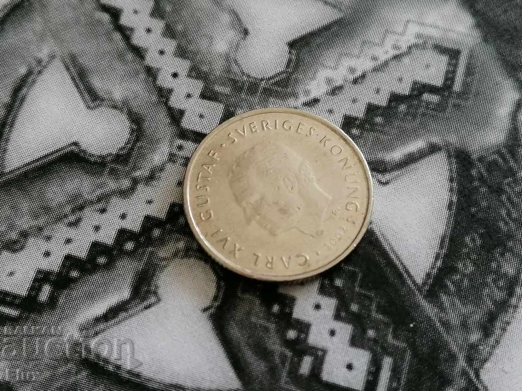 Coin - Sweden - 1 kroner 2002 with price 1.30 BGN | € 0.66 Coin - Sweden - 1 kroner 2002 with price 1.30 BGN | € 0.66
