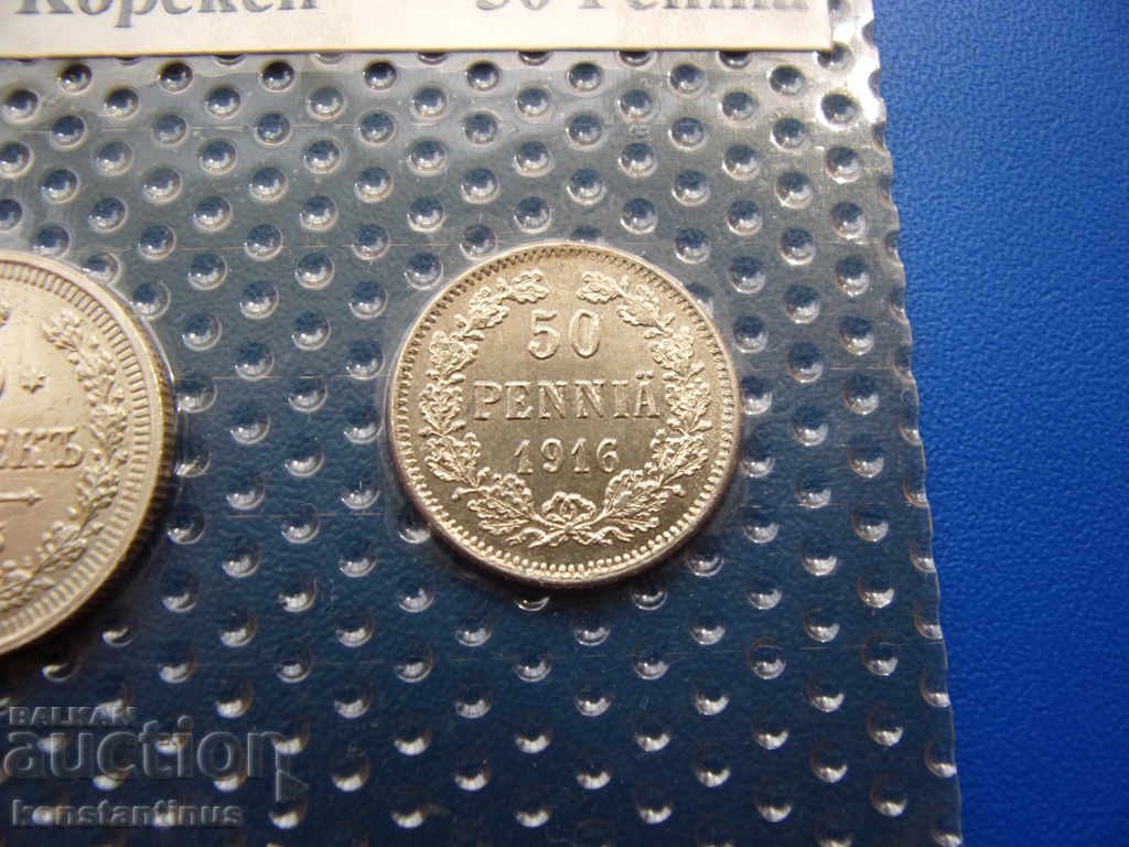 Lot Rusia Kopeyk 1907 - 1916 UNC - 5