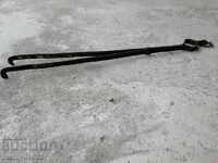 Old dilaf, tongs, wrought iron for oven