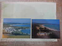 Lot of 2 pcs. postcards "Primorsko" *