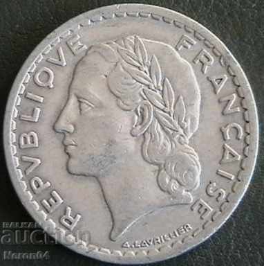 5 francs 1948 (opened 9), France with price 29.99 BGN | € 15.33 5 francs 1948 (opened 9), France with price 29.99 BGN | € 15.33