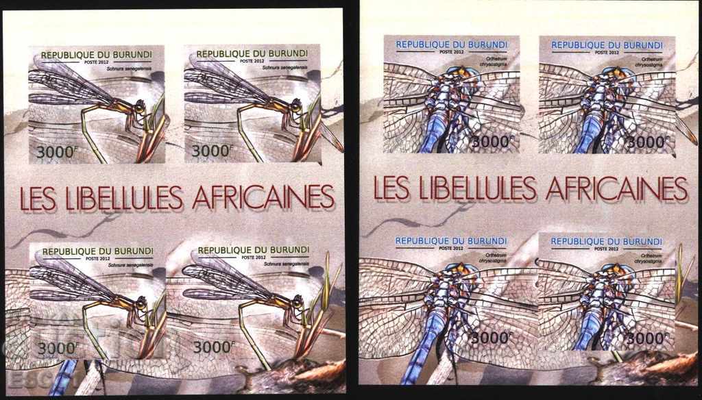 Auction Pure Blocks Perforated Watermelon Fauna 2012 Burundi Auction Pure Blocks Perforated Watermelon Fauna 2012 Burundi