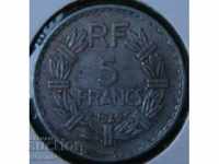 5 φράγκα το 1949, η Γαλλία