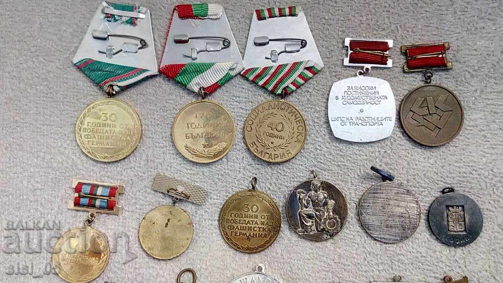 Lot 18 pcs. order, medal, badge of orders, medals - 6 Lot 18 pcs. order, medal, badge of orders, medals - 6