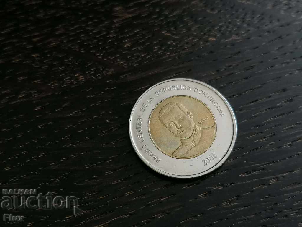 Coin - Dominican Republic - 10 pesos 2005 with price 8.00 BGN | € 4.09 Coin - Dominican Republic - 10 pesos 2005 with price 8.00 BGN | € 4.09