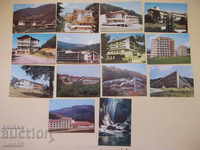 Lot of 14 pcs. Postcards "Holiday Stations" *