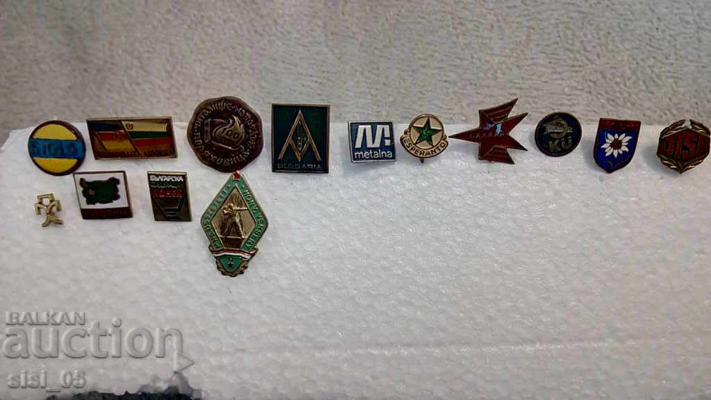 Lot 14 pcs. order, medal, badge, orders, medals, badges