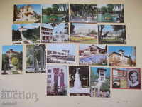 Lot of 17 pcs. postcards "Velingrad" *