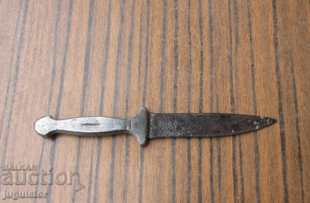 стар старинен Български Възрожденски ергенски нож кама