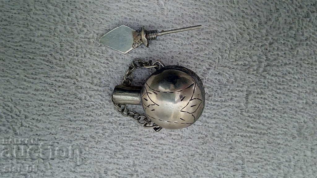 Ottoman, Turkish perfume bottle, bottle with sachan ornaments - 6 Ottoman, Turkish perfume bottle, bottle with sachan ornaments - 6