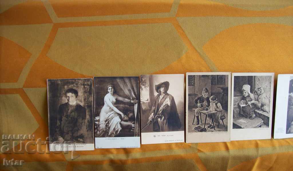 Лот стари чуждестранни пощенски картички - 4 с цена € 6.00 | 11.73 лв.