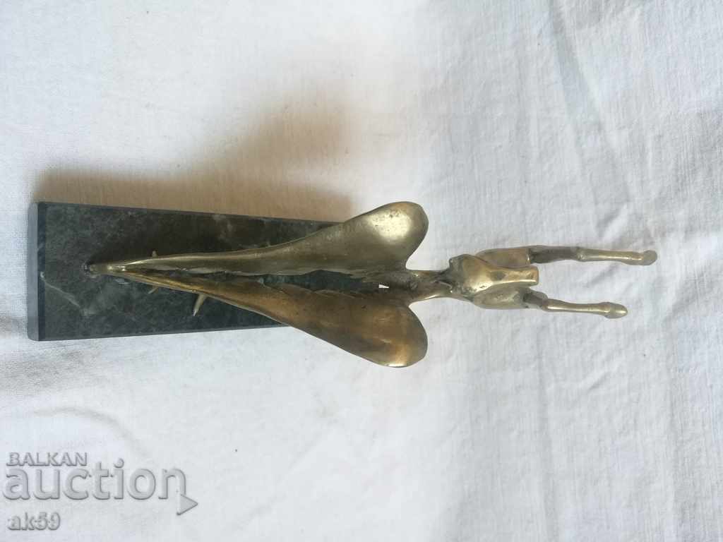 Small plastic - "Pegasus" - bronze. with price 590.00 BGN | € 301.66 Small plastic - "Pegasus" - bronze. with price 590.00 BGN | € 301.66