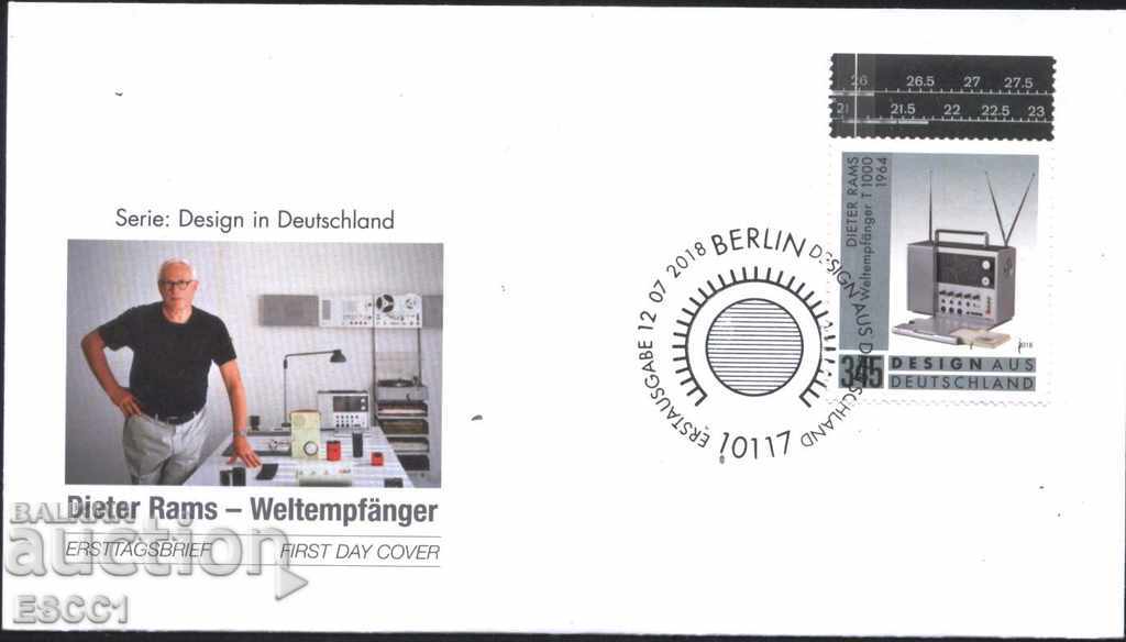 Dieter Ram Designer 2018 Envelope from Germany