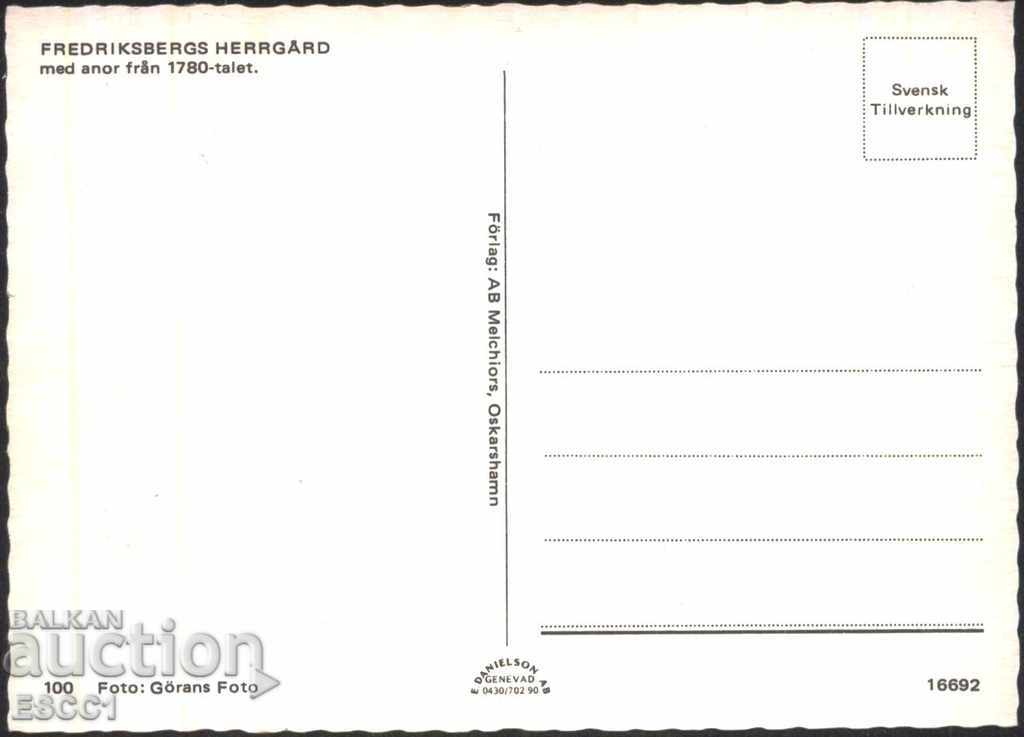 Postcard Oscarshamn Fredricksburg Manor from Sweden with price 2.00 BGN | € 1.02 Postcard Oscarshamn Fredricksburg Manor from Sweden with price 2.00 BGN | € 1.02
