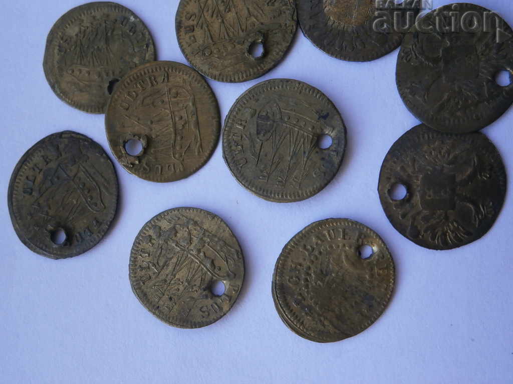 old lot tokens - 6 old lot tokens - 6