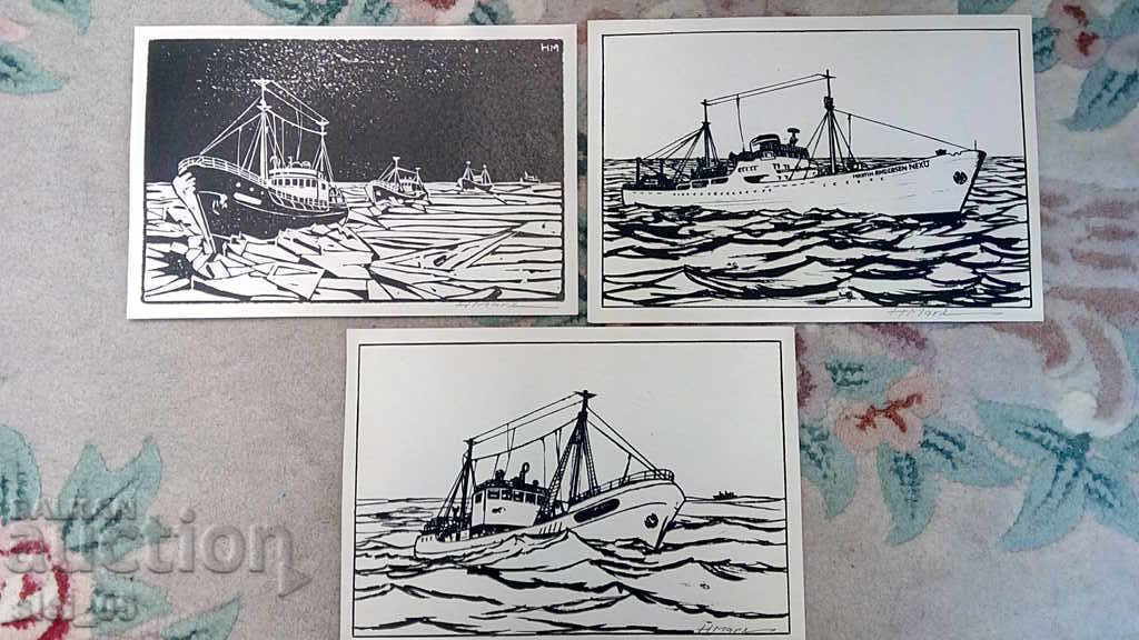 Delivery of Lot 17 pcs. print, GDR graphics, Germany, Reich, ship, military Delivery of Lot 17 pcs. print, GDR graphics, Germany, Reich, ship, military