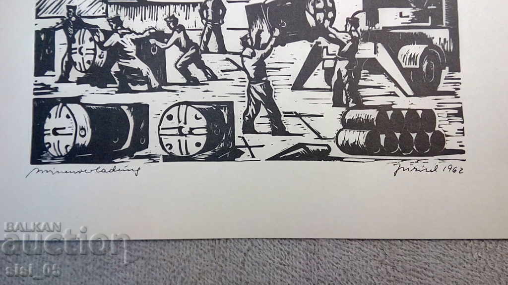 Lot 17 pcs. print, GDR graphics, Germany, Reich, ship, military - 6 Lot 17 pcs. print, GDR graphics, Germany, Reich, ship, military - 6